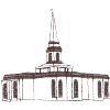 Orlando Florida Temple-Outline Only