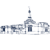 Columbus Ohio Temple-Outline only