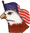 Eagle w/ U. S. Flag