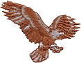 Eagle, two color