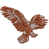 Eagle, two color