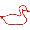 Duck outline