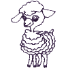 Mary's Little Lamb (Outline)