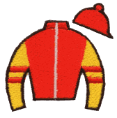 Jockey Outfit- Striped Sleeves