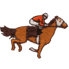 Race Horse w/ Rider
