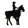 Standing Horse & Rider