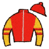 Jockey Outfit- Striped Sleeves