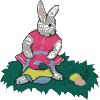 Bunny with basket