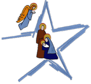 Nativity Scene (Angel on Left)