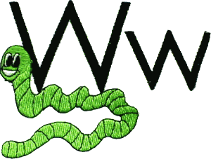 W is for worm