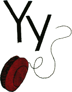 Y is for yo-yo