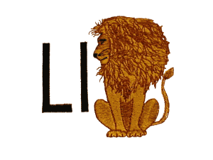 L is for Lion
