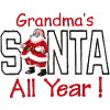 Grandma's Santa all Year!
