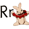 R is for rabbit