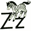 Z is for zebra