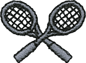 Crossed Tennis Rackets