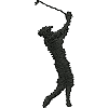 Golfer Silhouette 2