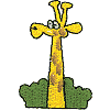 Cartoon Giraffe Head