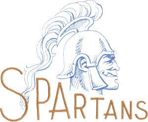 Spartans Minimal Mascot