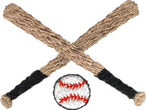 Baseball bats and ball