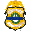 Blank Police Badge