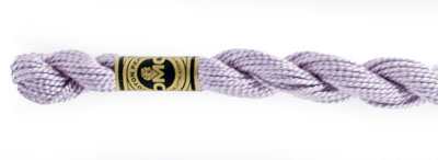 DMC Pearl Cotton Skeins Article 115 Size 3 / 3042 Light Antique Violet