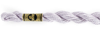 DMC Pearl Cotton Skeins Article 115 Size 3 / 3743 Very Light Antique Violet