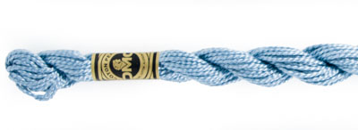 DMC Pearl Cotton Skeins Article 115 Size 3 / 932 Light Antique Blue