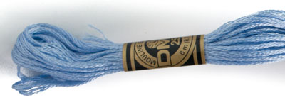 DMC 6 Strand Cotton Embroidery Floss / 157 V LT Cornflower Blue