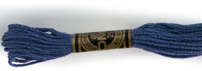 DMC 6 Strand Cotton Embroidery Floss / 161 Gray Blue