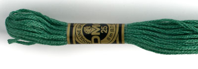 DMC 6 Strand Cotton Embroidery Floss / 163 MD Celadon Green