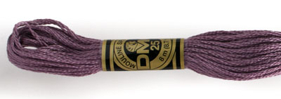 DMC 6 Strand Cotton Embroidery Floss / 3041 MD Antique Violet