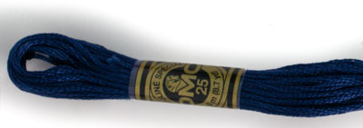 DMC 6 Strand Cotton Embroidery Floss / 336 Navy Blue