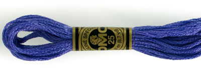 DMC 6 Strand Cotton Embroidery Floss / 3746 DK Blue Violet