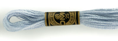 DMC 6 Strand Cotton Embroidery Floss / 3747 V LT Blue Violet