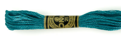 DMC 6 Strand Cotton Embroidery Floss / 3810 DK Turquoise