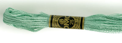 DMC 6 Strand Cotton Embroidery Floss / 3813 LT Blue Green
