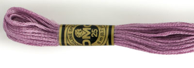 DMC 6 Strand Cotton Embroidery Floss / 3836 LT Grape