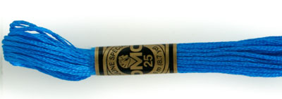 DMC 6 Strand Cotton Embroidery Floss / 3843 Electric Blue