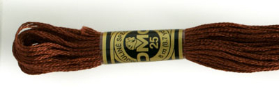 DMC 6 Strand Cotton Embroidery Floss / 3857 DK Rosewood