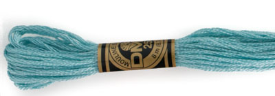 DMC 6 Strand Cotton Embroidery Floss / 598 LT Turquoise