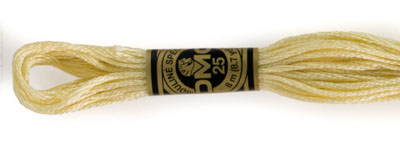 DMC 6 Strand Cotton Embroidery Floss / 677 V LT Old Gold