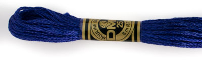 DMC 6 Strand Cotton Embroidery Floss / 791 V DK Cornflower Blue