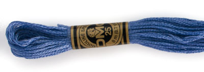 DMC 6 Strand Cotton Embroidery Floss / 793 MD Cornflower Blue