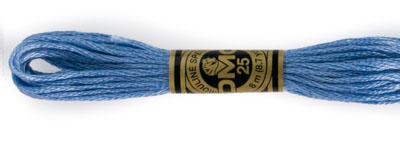 DMC 6 Strand Cotton Embroidery Floss / 794 LT Cornflower Blue