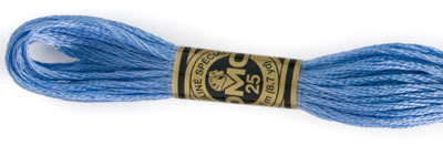 DMC 6 Strand Cotton Embroidery Floss / 809 Delft Blue