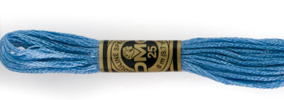 DMC 6 Strand Cotton Embroidery Floss / 813 LT Blue