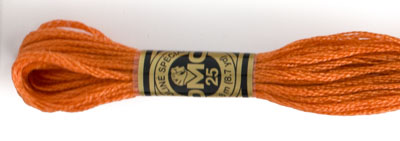 DMC 6 Strand Cotton Embroidery Floss / 922 LT Copper