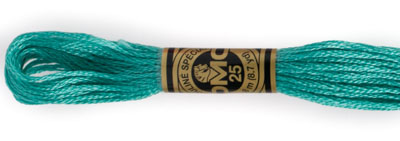 DMC 6 Strand Cotton Embroidery Floss / 958 DK Seagreen