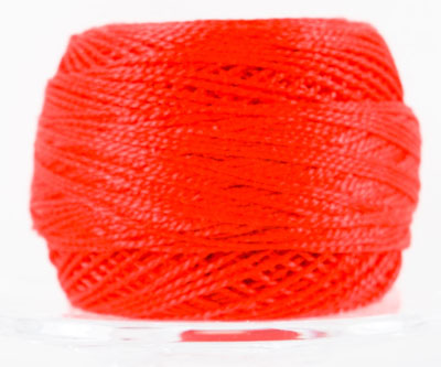 DMC 6 Strand Embroidery Floss Cotton Thread Bulk 606 Bright Orange Red